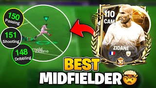 105 Zinedine Zidane Review | This Zidane Card Is Broken! | Best CAM FC Mobile