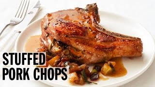 Juicy Stuffed Pork Chops | Food Network