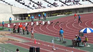 全日本実業団対抗陸上 女子 100m  予選 4組