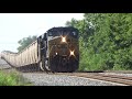 csx ac44cw 492 and es44ah 936 lead loaded grain g133 13 on 7 14 20