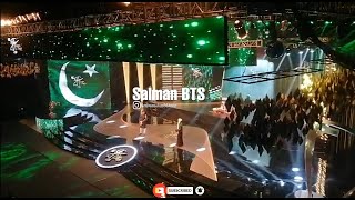 Shehzad Roy Performance National Anthem AT Lux Style Awards 2022 | Behind The Scenes |