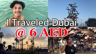 Traveling Dubai In Budget - I just Spend 6 AED | La-Mer, Jumeira