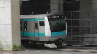 E233系1000番台サイ157編成　サイ125編成　東京