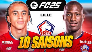 10 SAISONS AVEC LE LOSC SUR FC 25 !