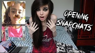 OPENING SNAPCHATS From FANS 2!