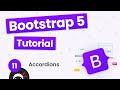 Bootstrap 5 Crash Course Tutorial #11 - Accordions