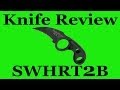 Knife review - Badge knife Smith & Wesson SWHRT2B Tactical