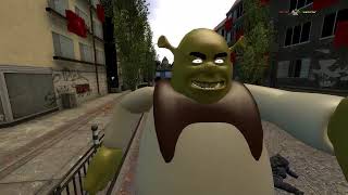 SCARY SHREK @ THE GREAT TOWER #gmod #nextbot