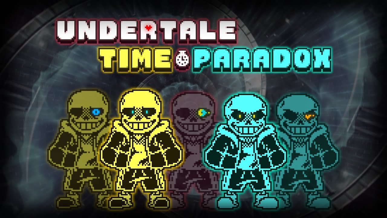 Время андертейла. Тайм парадокс Санс. Time Paradox Undertale. Time Paradox Sprite. Time Paradox Sans Theme.