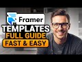 Framer Templates (𝟮𝟬𝟮𝟲) | BEST FULL GUIDE | NO Yapping, To The Point | FAST & EASY