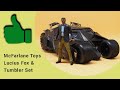 McFarlane Toys Lucius Fox and Tumbler from Dark Knight Set Review