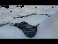 氷瀑の乗鞍善五郎の滝・4k