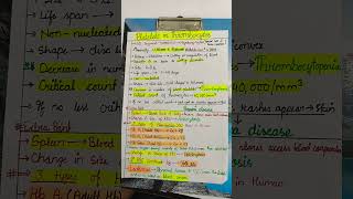 #Neet based ncert platelets line by line#thrombocyte#Thrombocytopenia#Spleen#Leukemia#poikilocytosis
