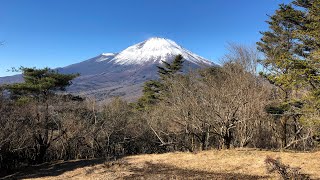 2020.12.31 山中湖 篭坂峠〜立山〜三国峠