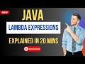Java Lambda Expressions Explained | Functional Programming in Java | Complete Tutorial for Beginners