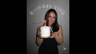 MY BIRTHDAY VLOG ♡ grwm, opening gifts, shopping haul & chit chat!