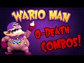 Wario Man 0-death Combos