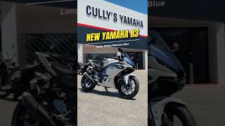 COLOUR CHANGING!? 2025 YAMAHA R3 - LUNAR WHITE / NEBULAR BLUE #Yamaha #R3 #YamahaR3 #2025 #NewColour