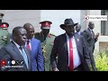 president william ruto lands in south sudan see how he was received