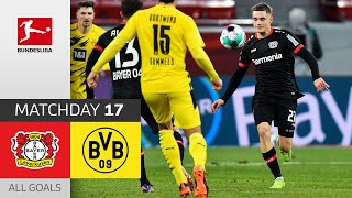 17-Year old Wirtz Scores for Bayer's win! | Leverkusen - Borussia Dortmund | 2-1 | All Goals | MD 17