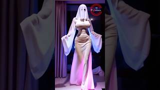 Trick or Treat Ghost Girl 👻😍 Halloween Cosplay #shorts