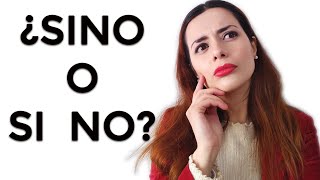 ¿Se escribe «sino» o «si  no»? 3 TRUCOS PARA DIFERENCIARLOS