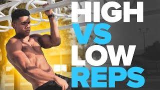 High vs Low Reps for Calisthenics