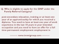 Who is eligible to apply for the SINP under the Family Referral Category?