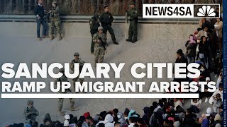 Sanctuary cities crackdown leads to migrant arrests, including alleged gang members