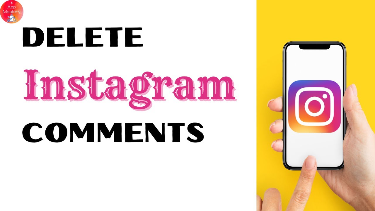 How To Delete Comments On Instagram - YouTube