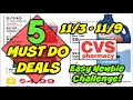 5 MUST DO CVS DEALS (11/3 - 11/9)