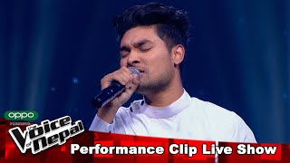 Rabi Gahatraj "Galti Hajar Hunchan..." | LIVE Show Performance | The Voice of Nepal S3