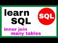 SQL Inner Join Multiple Tables