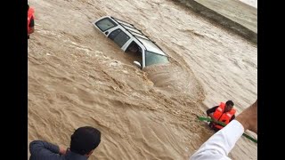 Saudi Arabia is under flood waters