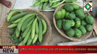 গ্রাম্য হাট || কুষ্টিয়া দৌলতপুরে গ্রাম্য হাটবাজার || হোসেনাবাদ কাঁচা বাজার #দৌলতপুর #কুষ্টিয়া