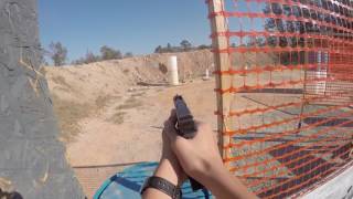 Daniel Delo (age 13) USPSA 3 Gun 1st Stage at 17 South Rod and Gun Oct. 29th, 2016 Go-Pro