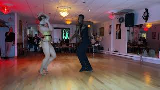 Ricky \u0026 Laura (Bachata Showcase) at the Bachata Nights Montreal on November 16 2021