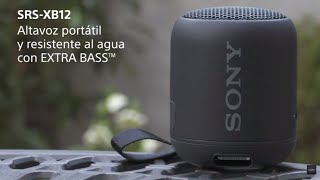 SRS-XB12 | Bocina portátil EXTRA BASS™ con Bluetooth®