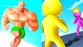 Muscle Rush Vs Giant Rush - Gameplay Mobile Android,iOS Walkthrough / New Update