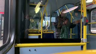 *KICKDOWN, THRASH* Go-Ahead London Dennis Trident Optare Olympus (DOE14, LX58CXD)