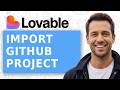 How To Import Github Project In Lovable