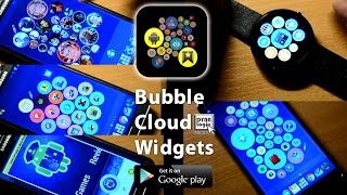 [v1.16] Bubble Cloud Widgets for Android Wear & Launcher Home screens