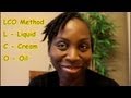 Moisturizing Dry Natural Hair LCO Method