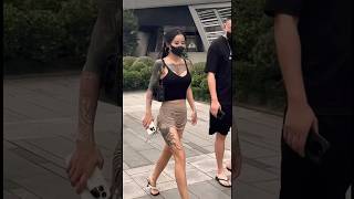 beautiful chinese girl | street fashion tiktok #chinesefashion #mejoresstreetfashion #shorts