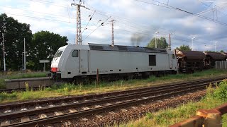 HVLE Diesel Traxx 285 102! Anfahrsound mit Rauchwolke und Turbos!