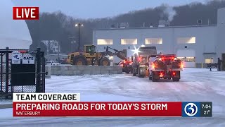 TEAM COVERAGE: Messy morning commute expected in Waterbury