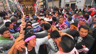 ２８年 辻堂駅 開設百周年記念を祝い 神輿パレード。