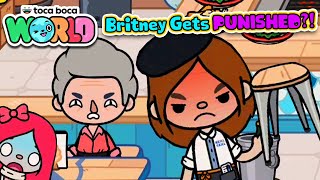 Britney Gets PUNISHED?! - Toca Life World