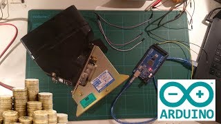 Arduino + コードでコインホッパーを制御する