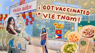 i got vaccinated in Vietnam yay! (as a foreigner/ expat )